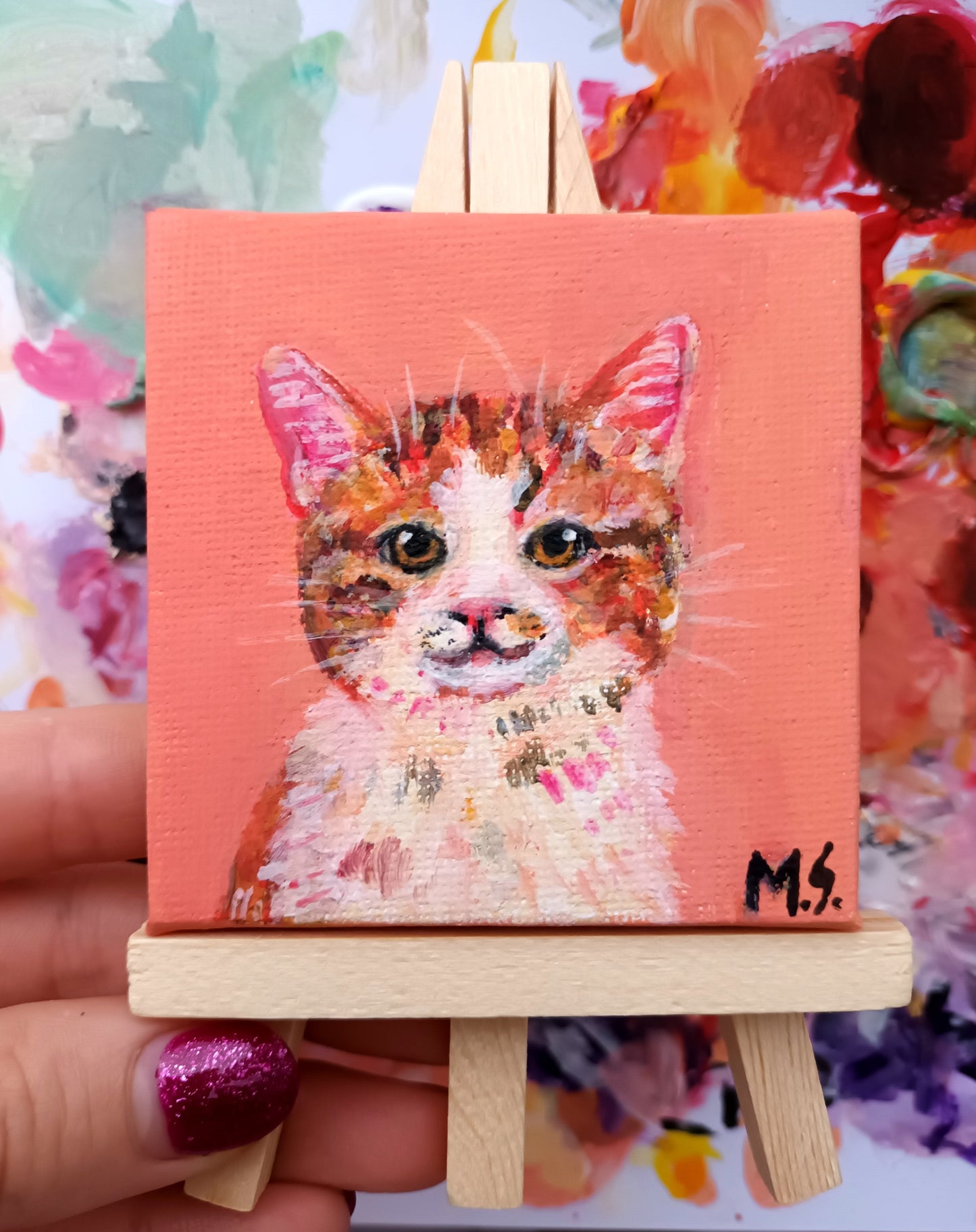 🐈Ontvang uw persoonlijke mini-huisdierportret!🐕