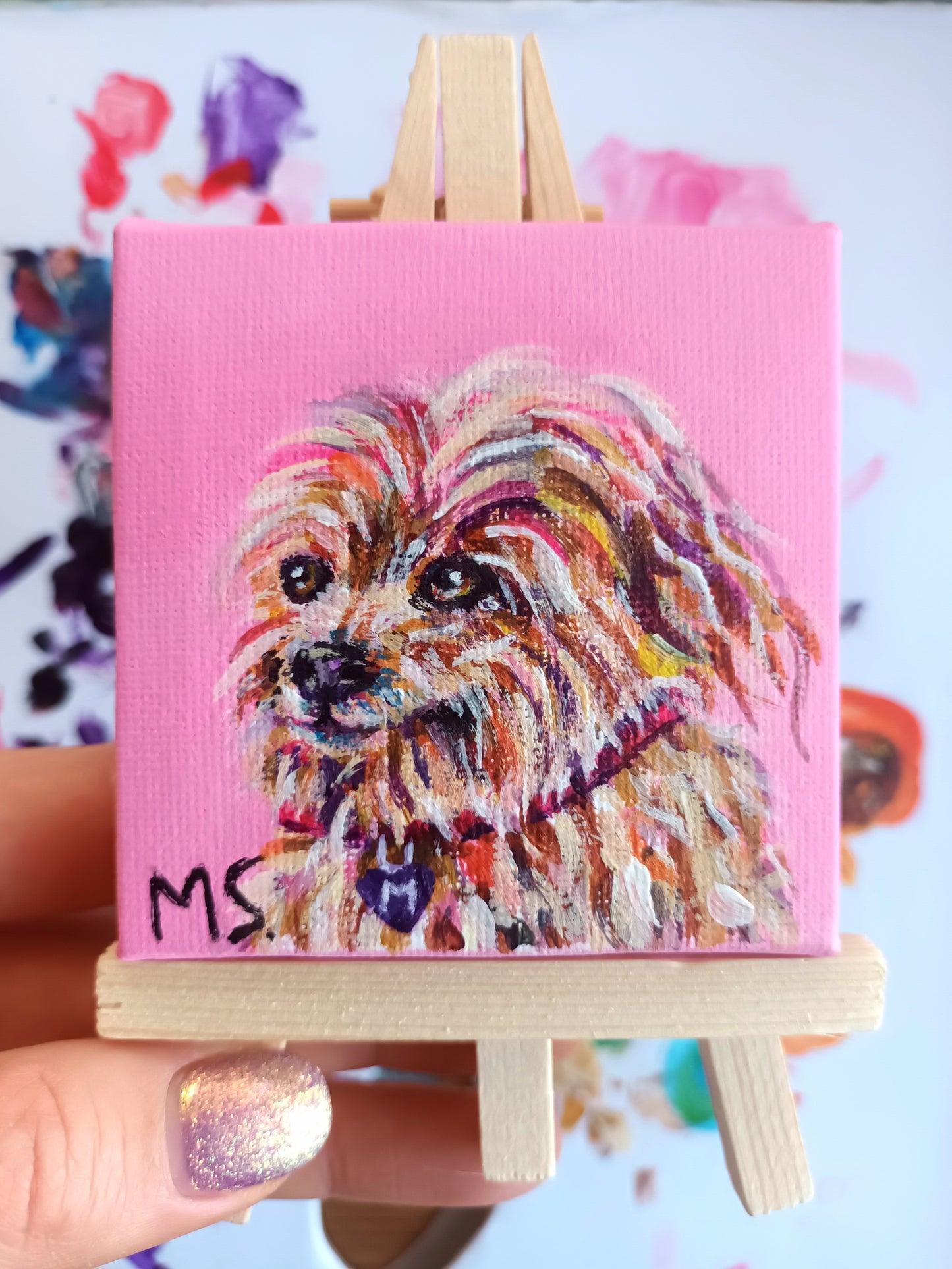 🐈Ontvang uw persoonlijke mini-huisdierportret!🐕