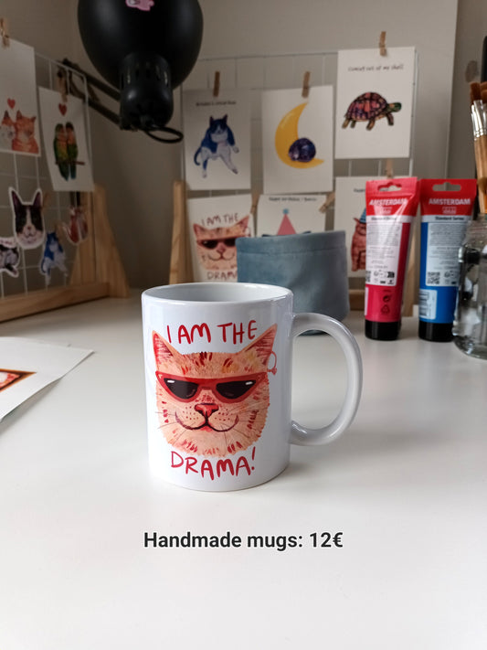 Handmade and unique mugs, postcards, stationery & more, with free local pickup in Wageningen available.