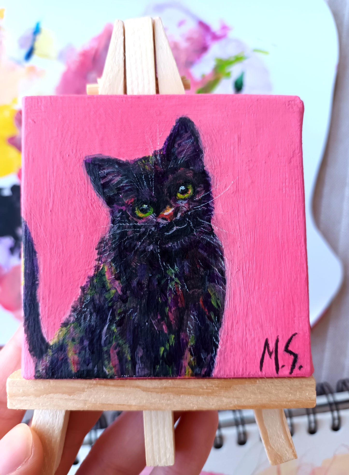 🐈Get your Custom Mini Pet Portrait!🐕