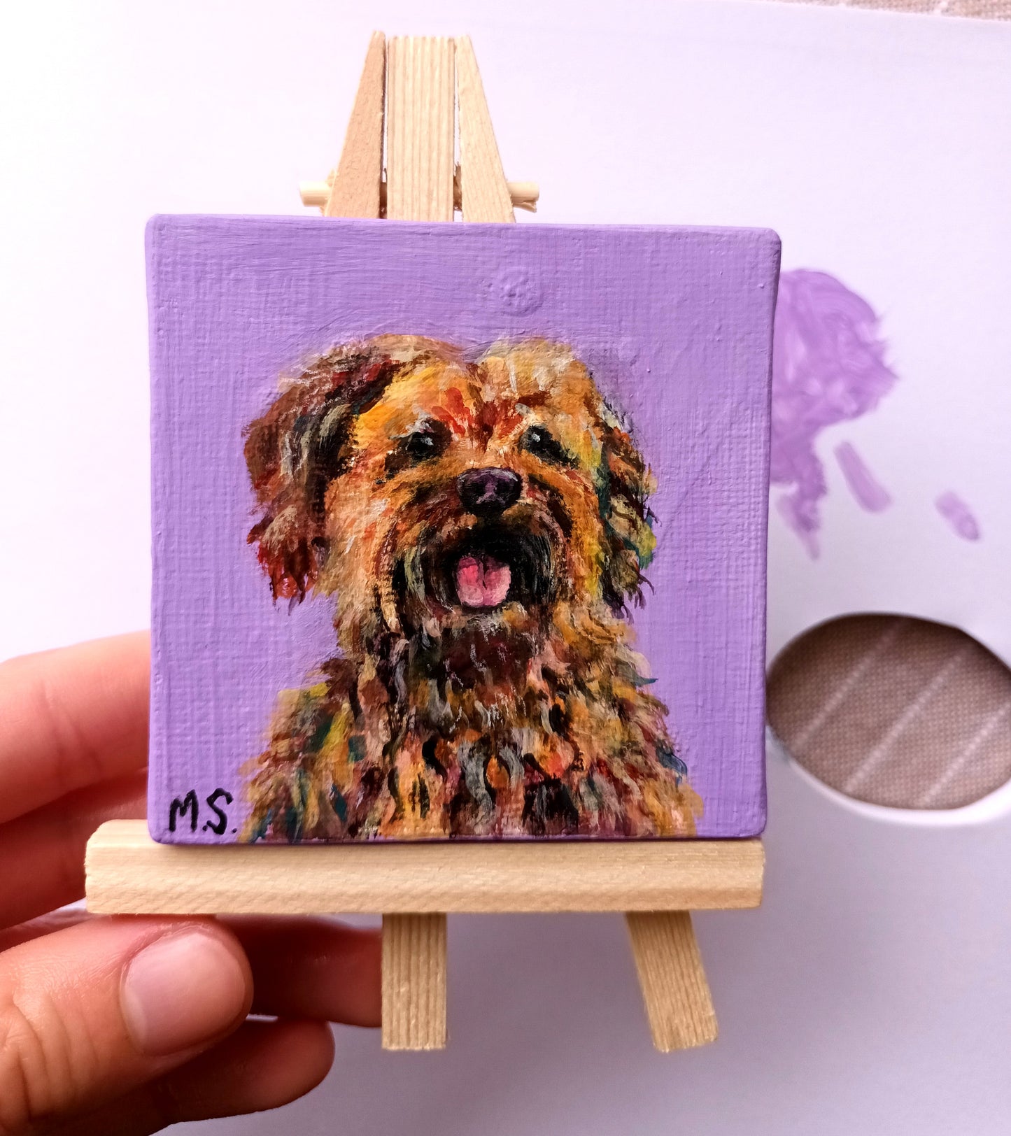 🐈Get your Custom Mini Pet Portrait!🐕