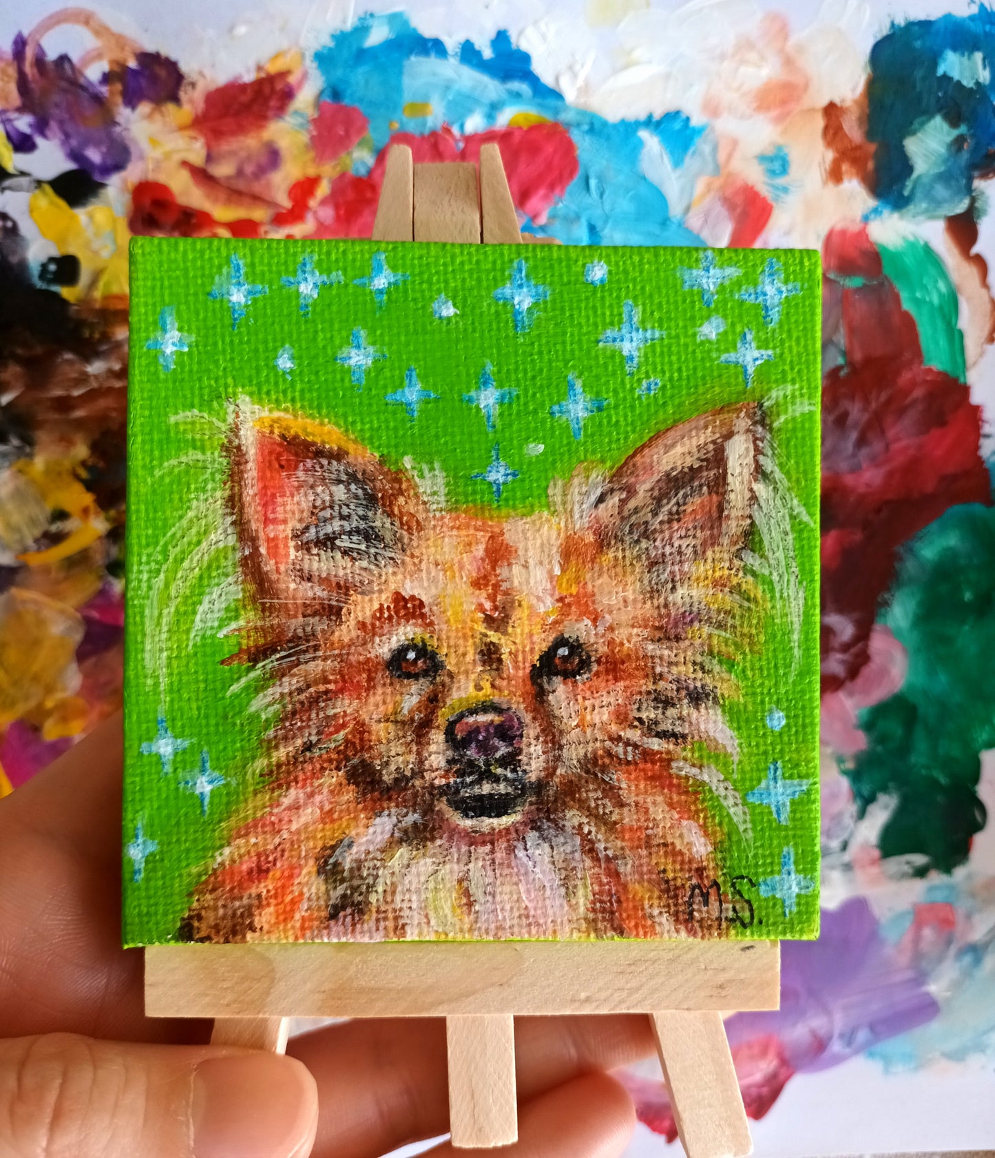 🐈Get your Custom Mini Pet Portrait!🐕