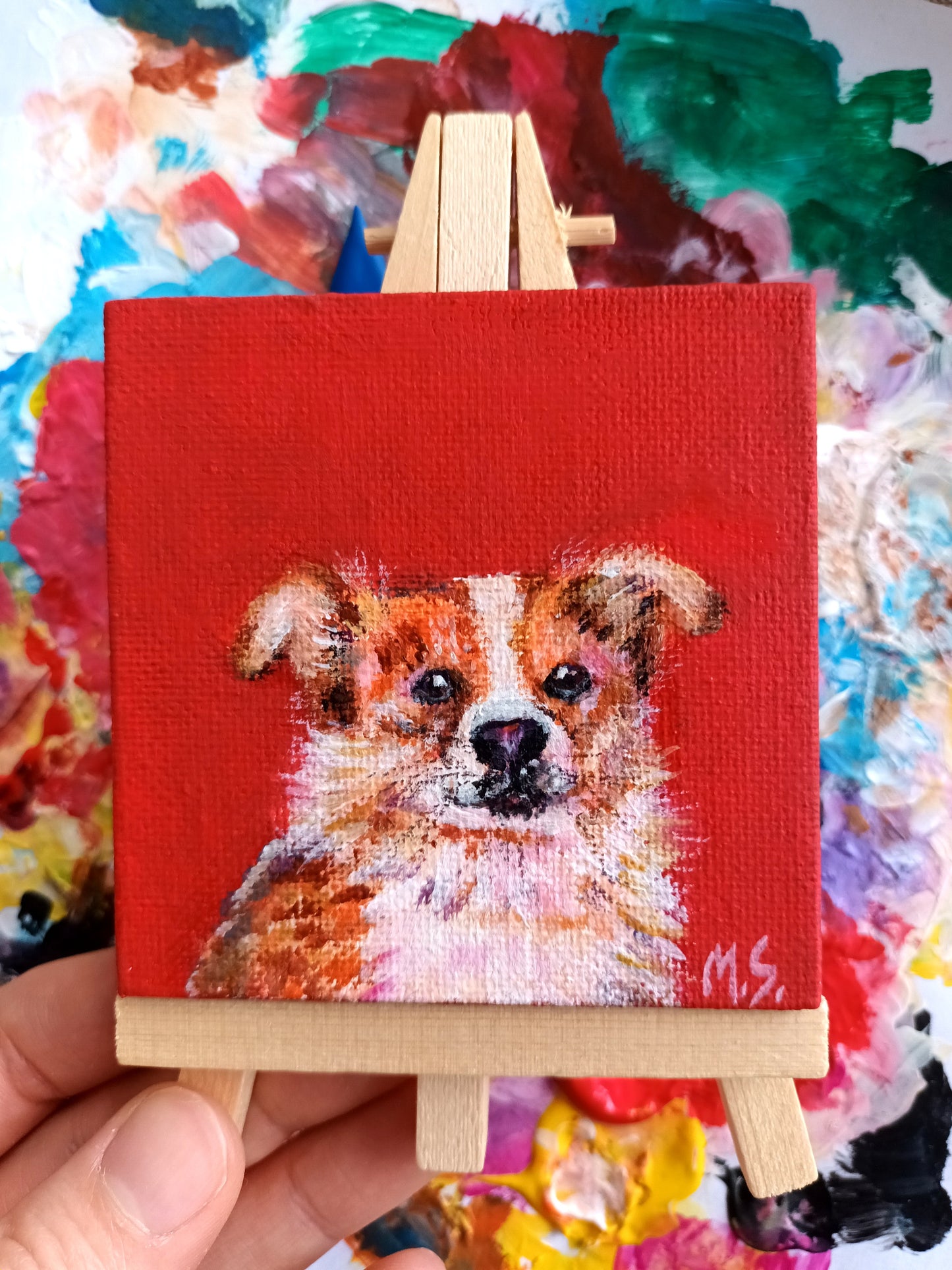 🐈Get your Custom Mini Pet Portrait!🐕