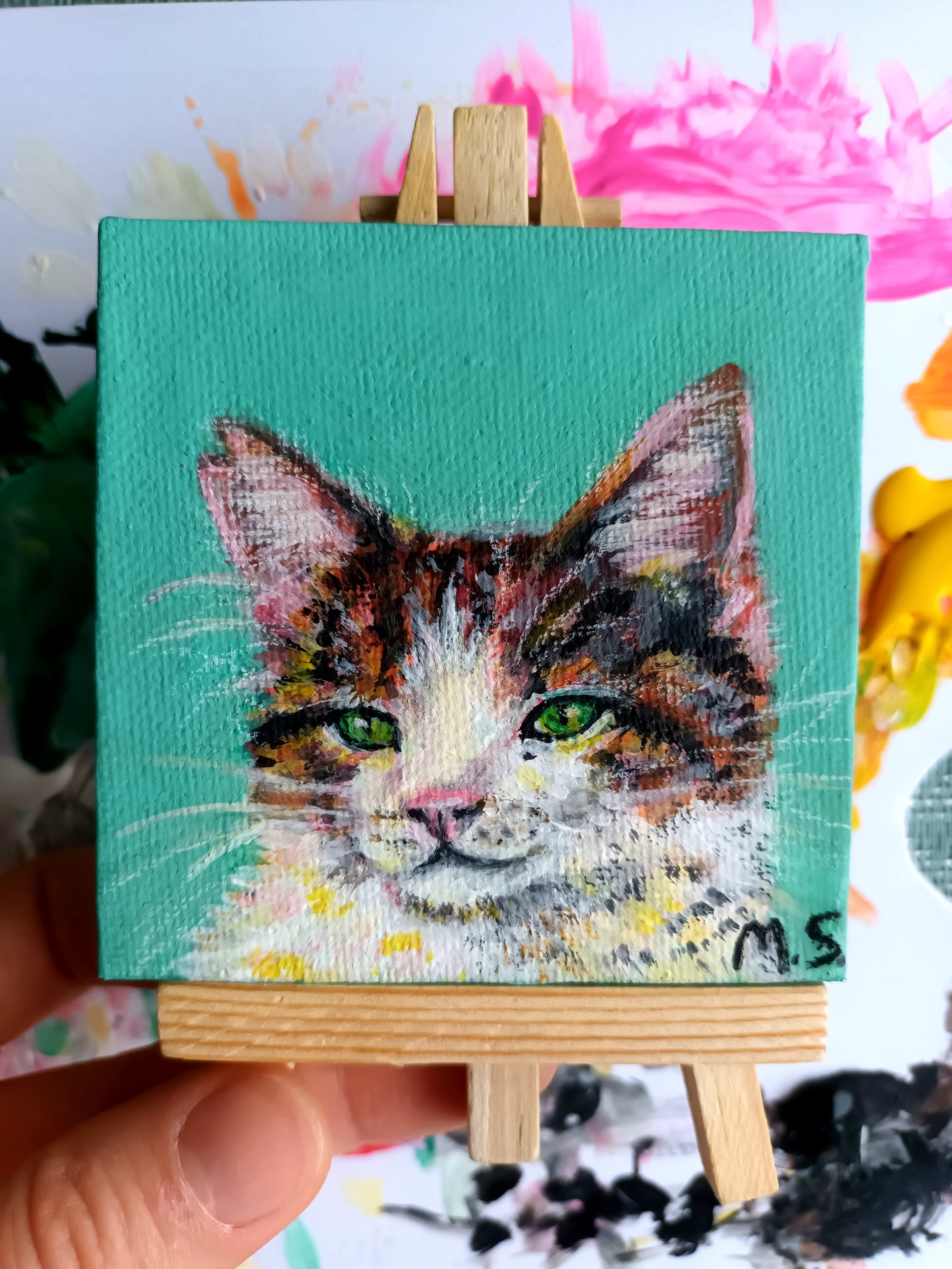 🐈Get your Custom Mini Pet Portrait!🐕