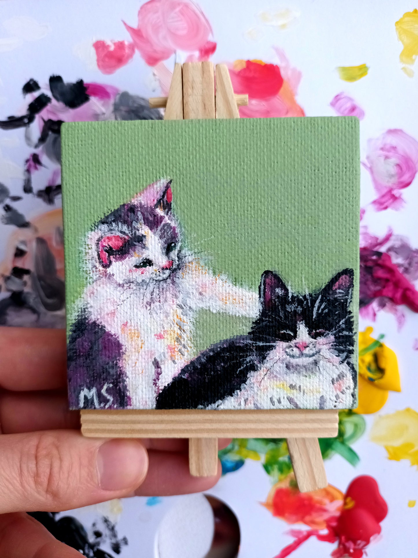 🐈Get your Custom Mini Pet Portrait!🐕