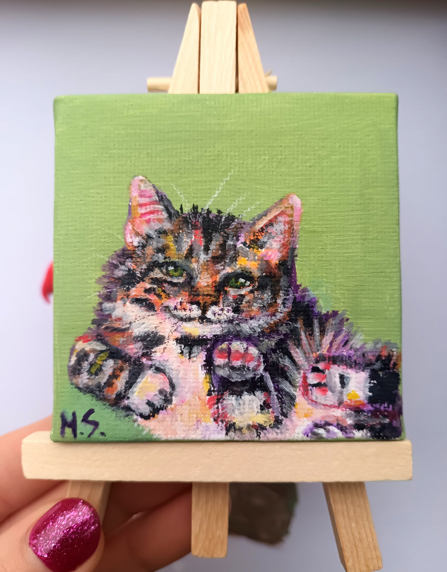 🐈Get your Custom Mini Pet Portrait!🐕