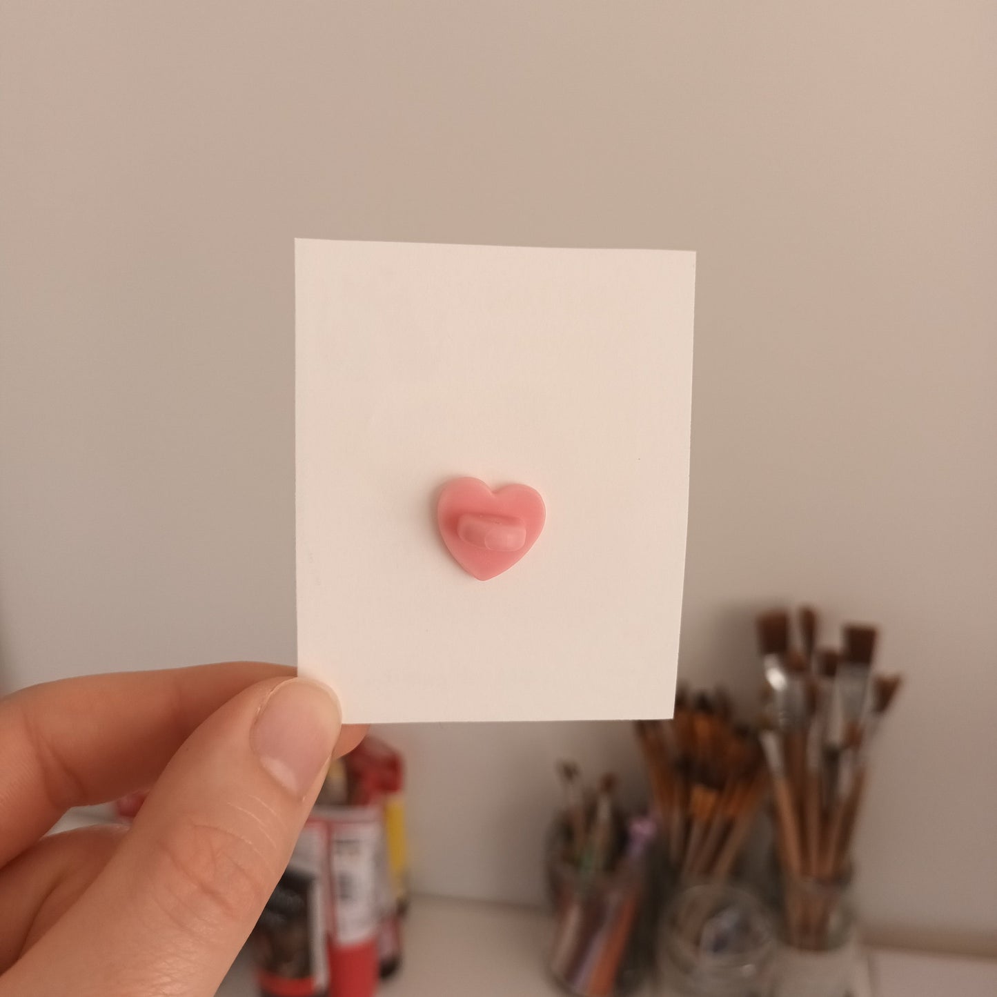 Cats in Love - Wooden Pin