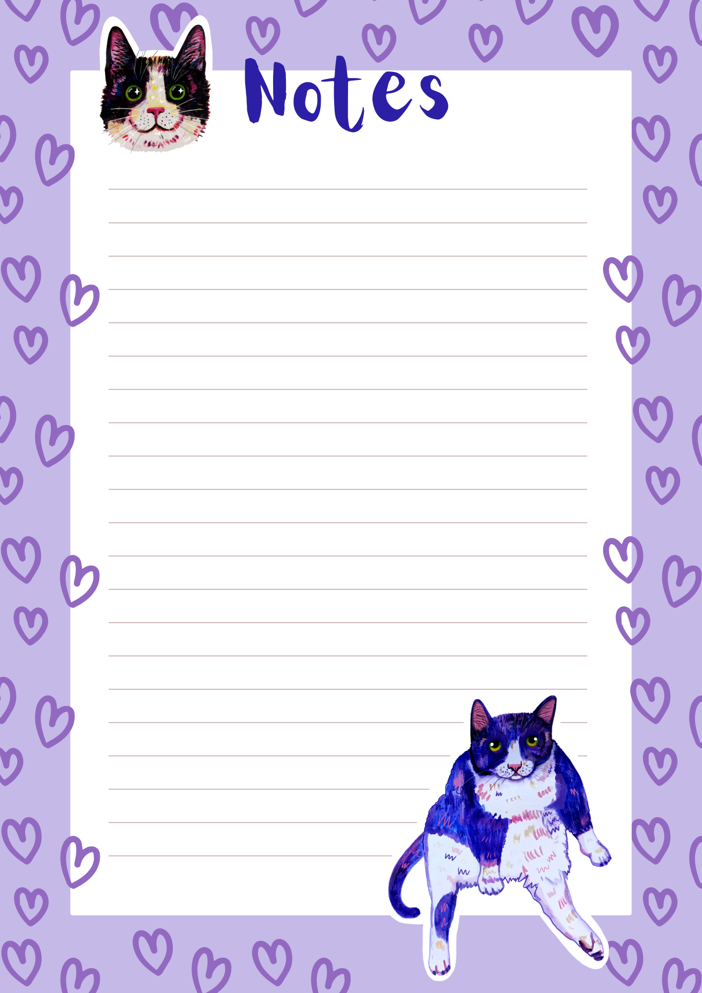 Cat mood - Notepad