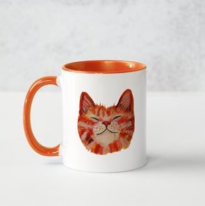 Cat Face Mug